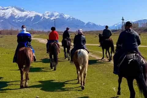 Bishkek: Arashan Mountains Horseback Riding Tour