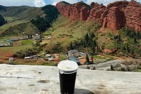 From Karakol: Jeti-Oguz, Barskoon & Skazka Canyon Day Trip