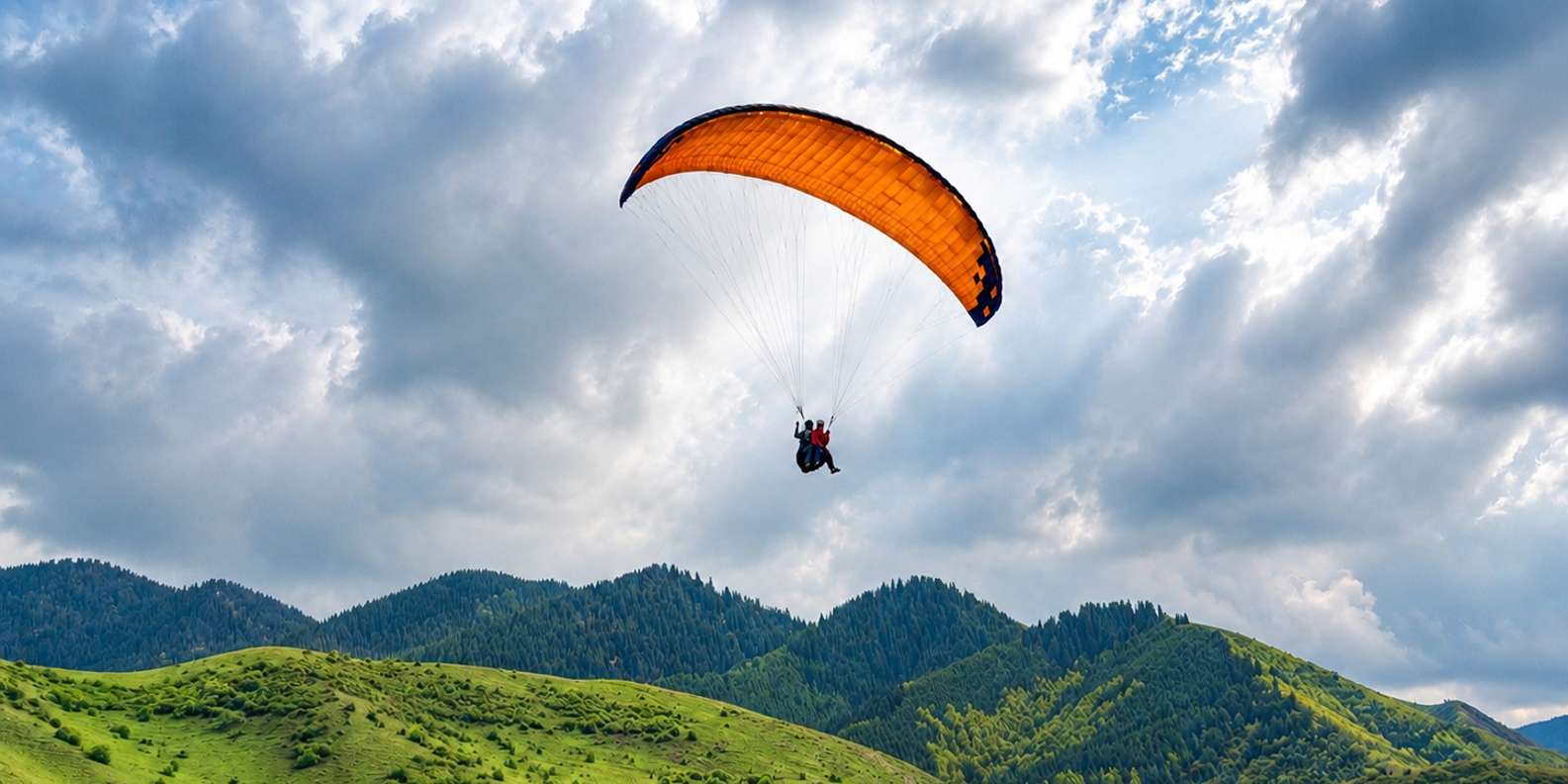 Karakol: High Altitude Paragliding 3,040m Alpine Experience